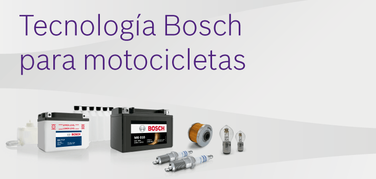 Tecnología Bosch en Baterías para Motos